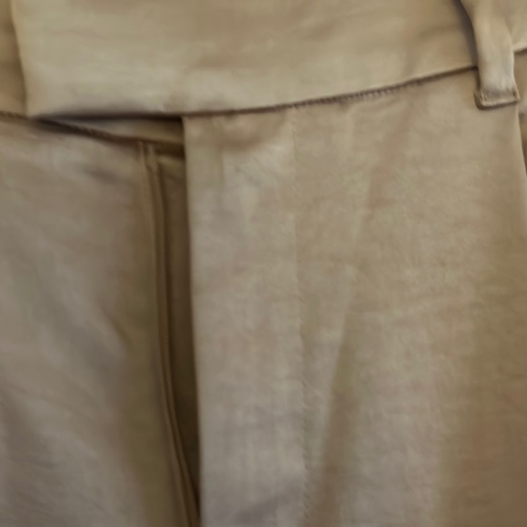 a new day Tan Wide Leg Pants with Elegant Pleats - Picture 2 of 10